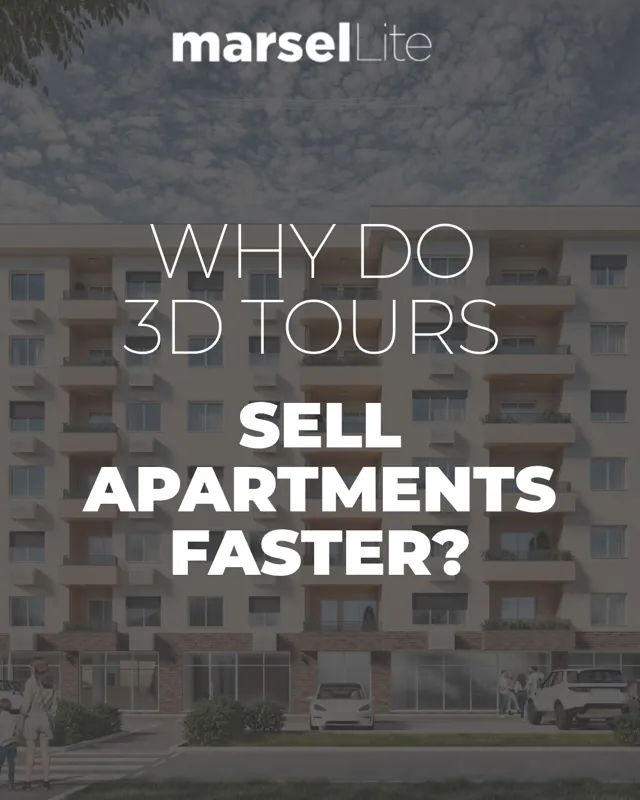 3D virtual building tour visuals produced for Marsel Lite